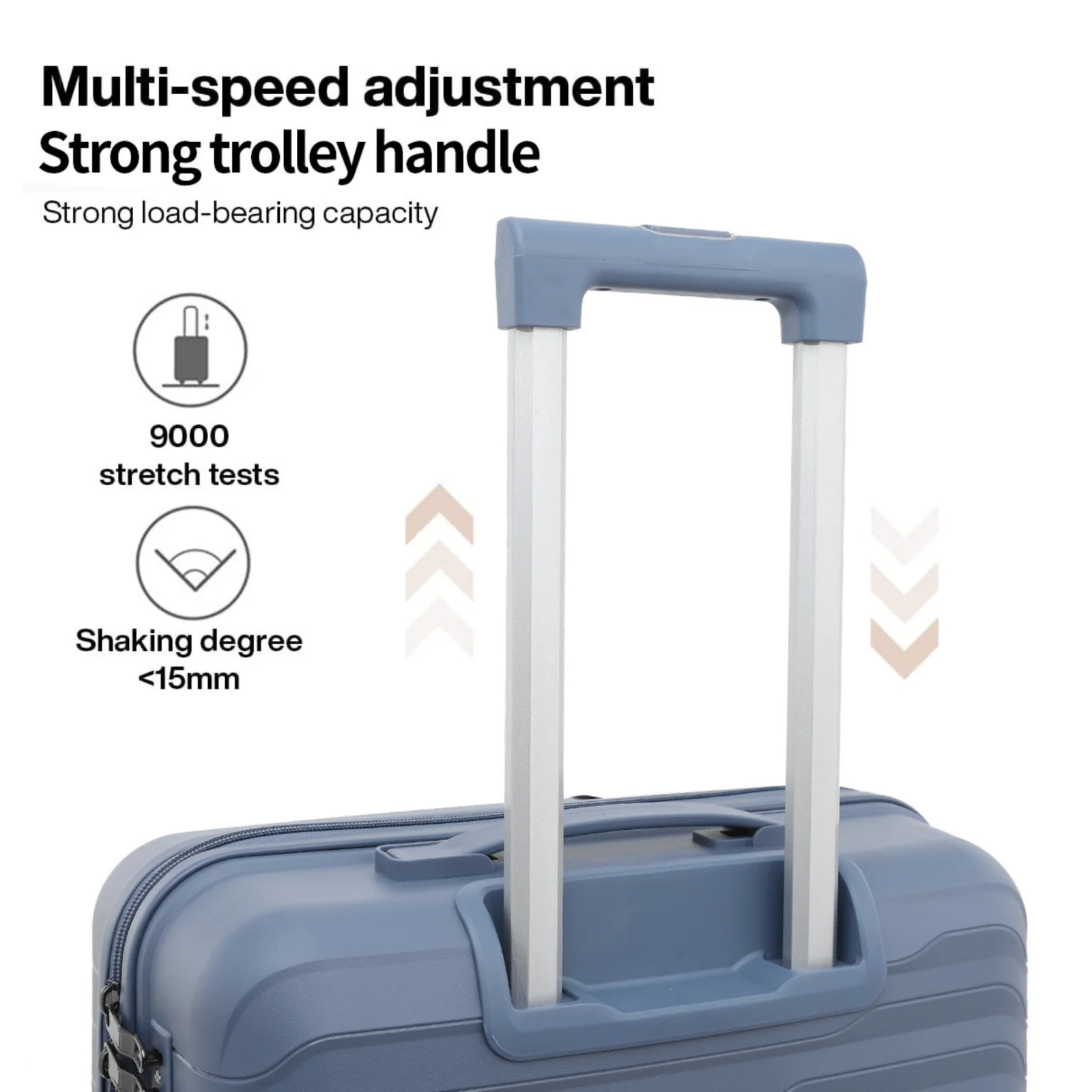 3pce Hardshell Suitcase Set - Image 3