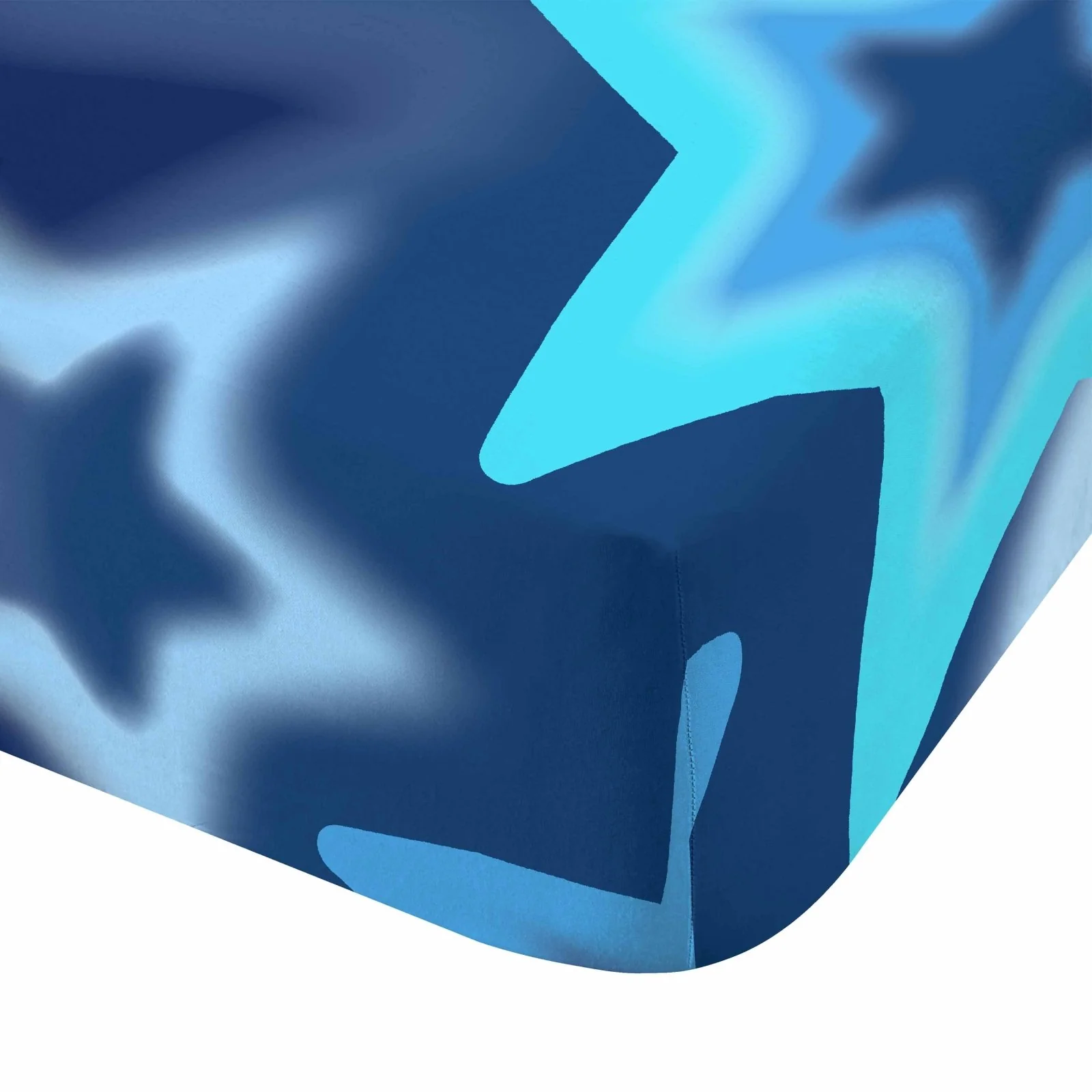 Catherine Lansfield Blue Ombre Stars Fitted Sheets - Image 3