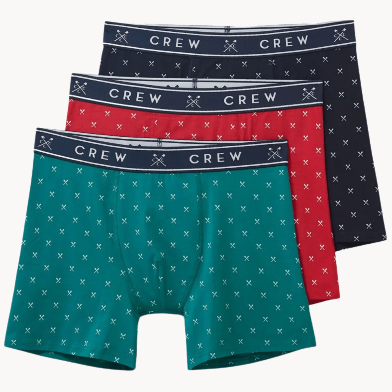 Men's Crew 3pk Boxers - Assorted Packs - Image 11