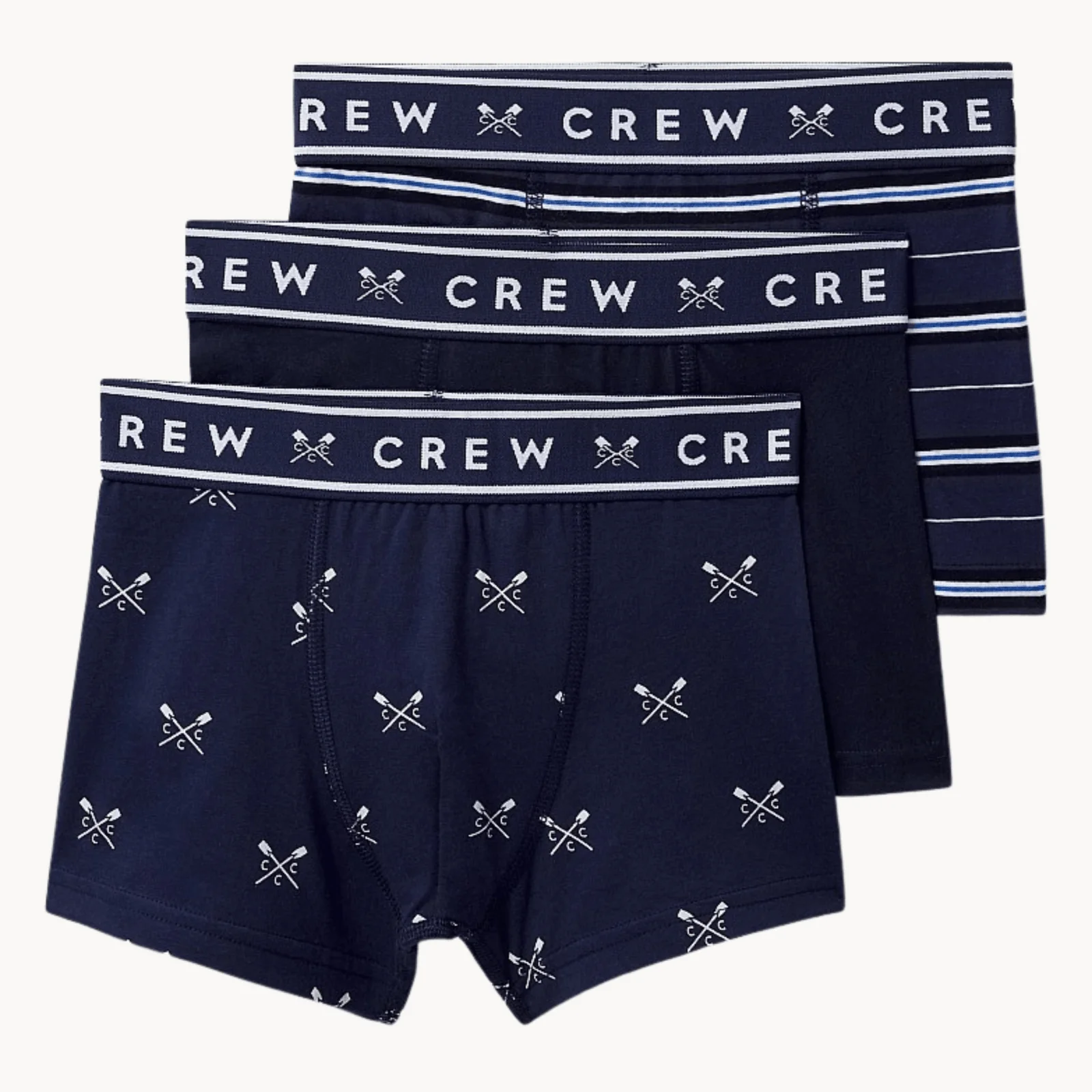Men's Crew 3pk Boxers - Assorted Packs - Image 9
