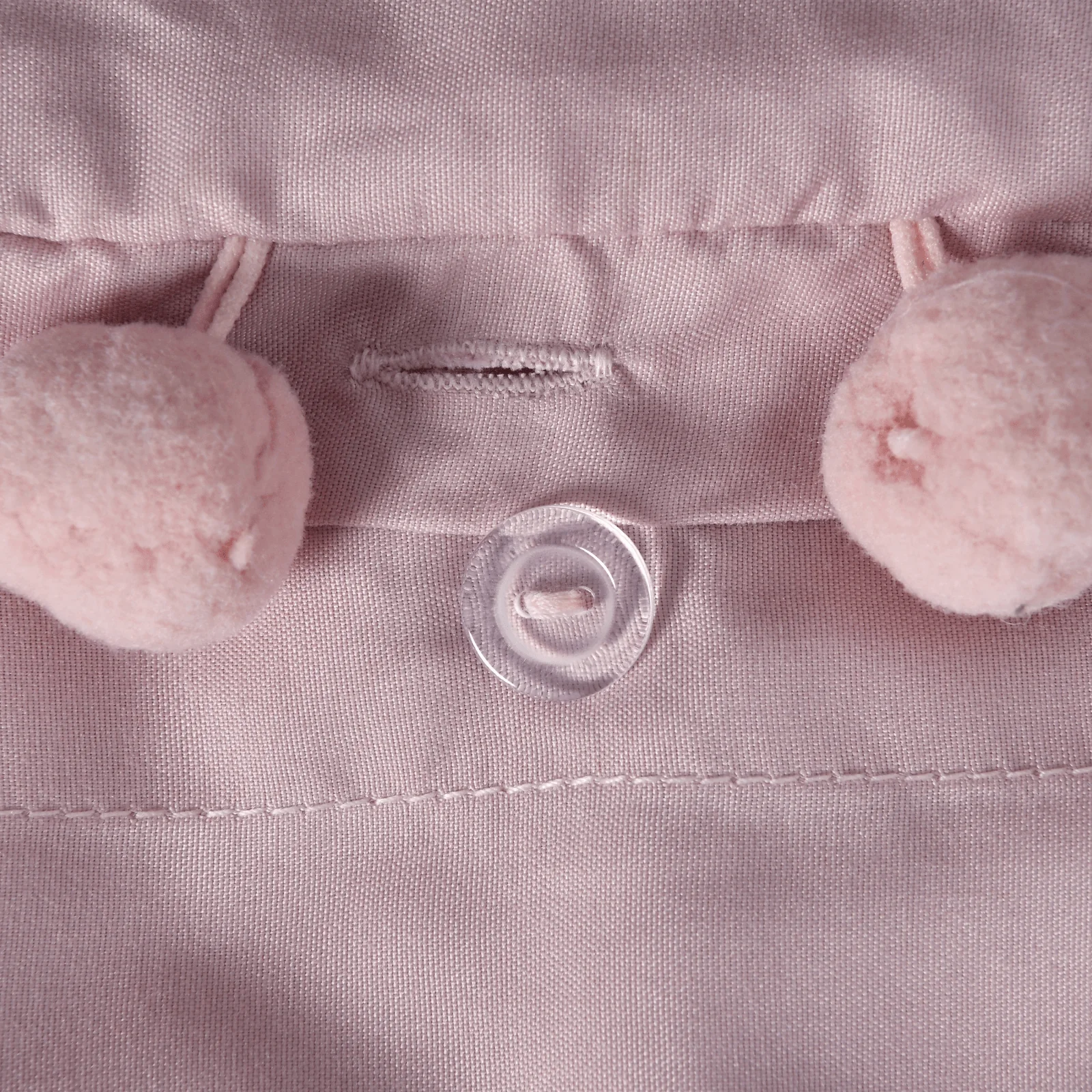 Sleepdown Blush Pom Pom Duvet Set - Image 8